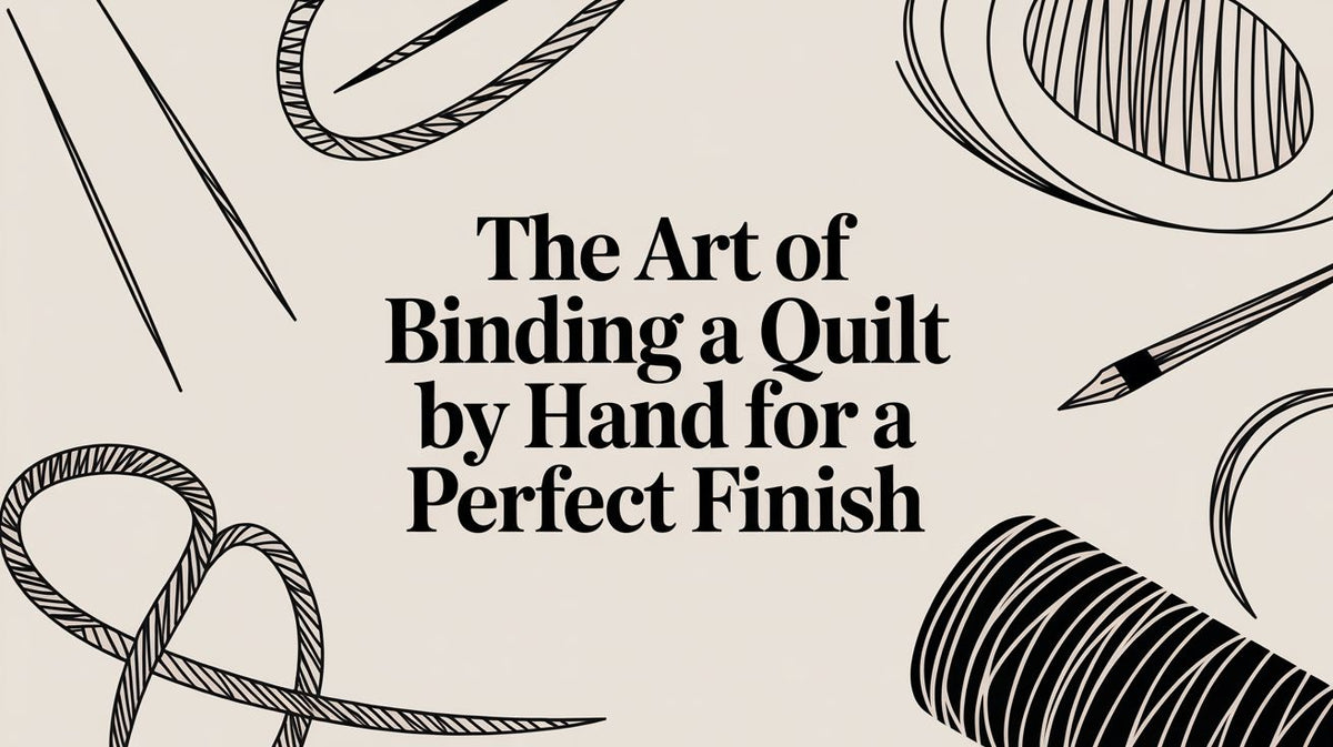 The Art of Binding a Quilt by Hand for a Perfect Finish