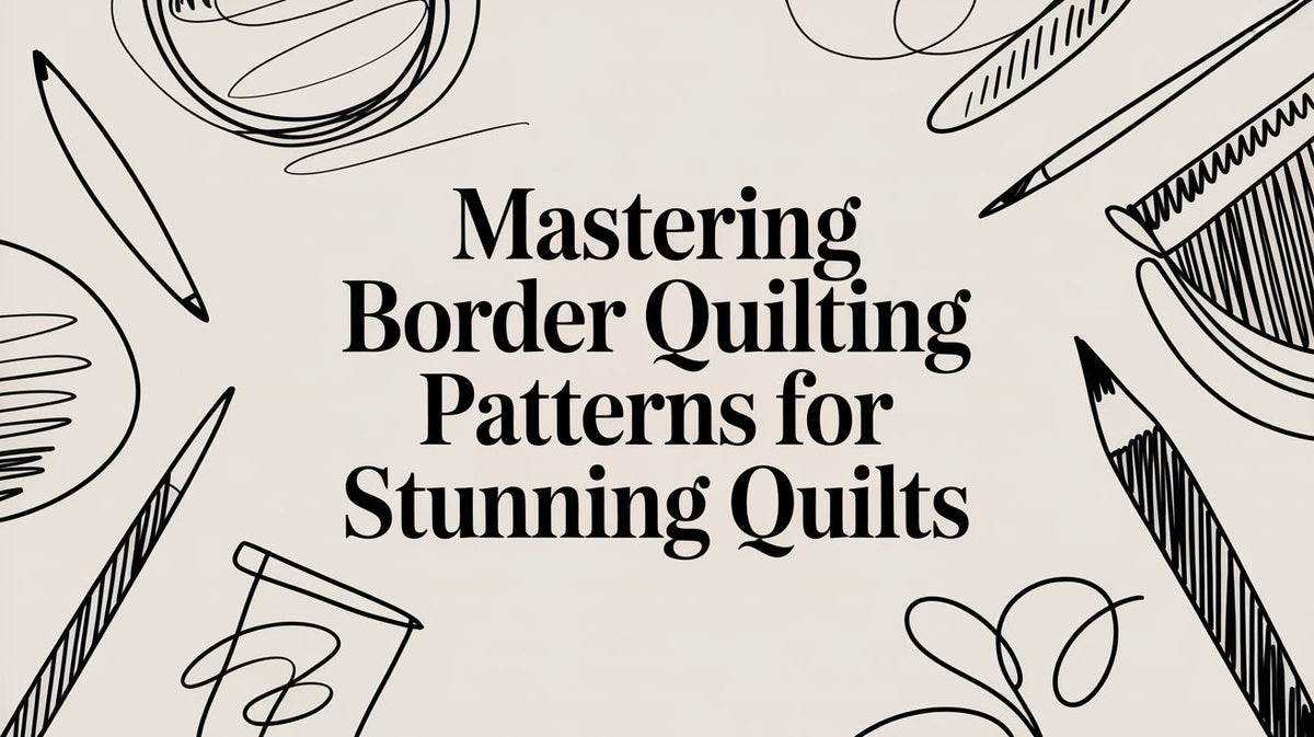 Mastering Border Quilting Patterns for Stunning Quilts