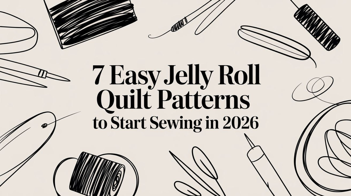 7 Easy Jelly Roll Quilt Patterns to Start Sewing in 2026