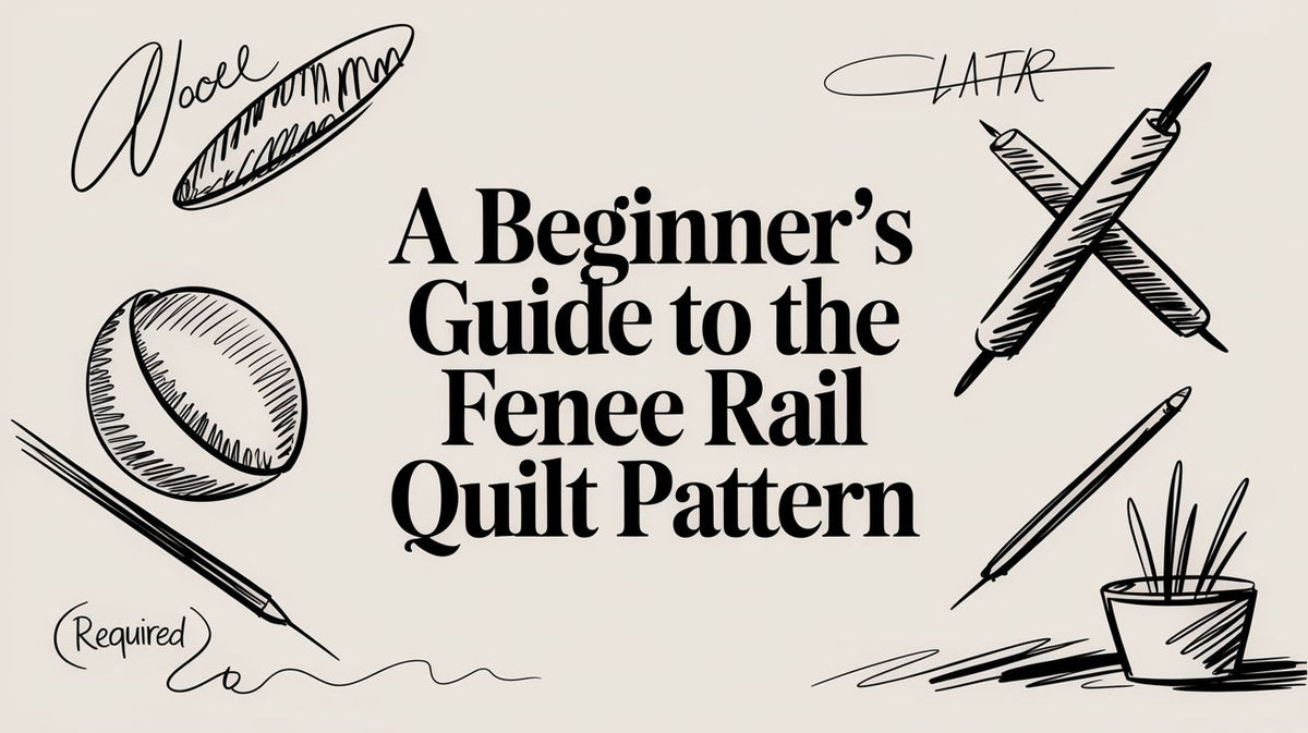 A Beginner's Guide to the Free Fence Rail Quilt Pattern