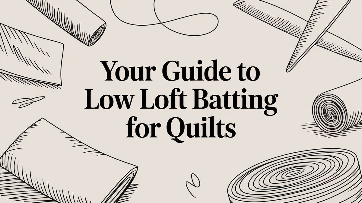 Your Guide to Low Loft Batting for Quilts