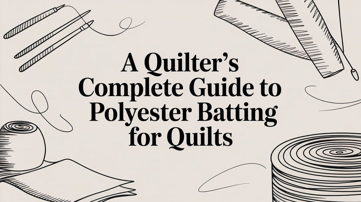 A Quilter's Complete Guide to Polyester Batting for Quilts