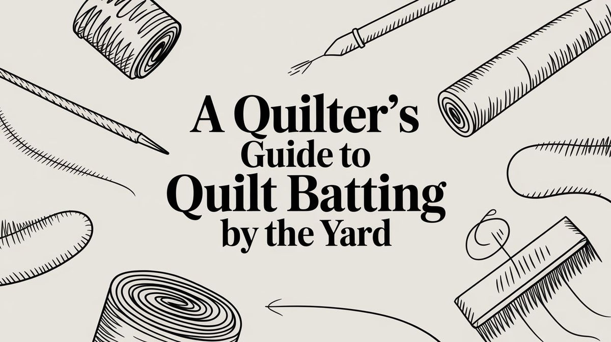A Quilter's Guide to Quilt Batting by the Yard