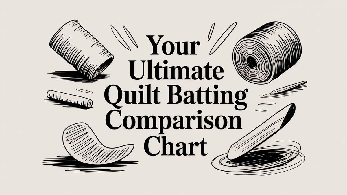 Your Ultimate Quilt Batting Comparison Chart