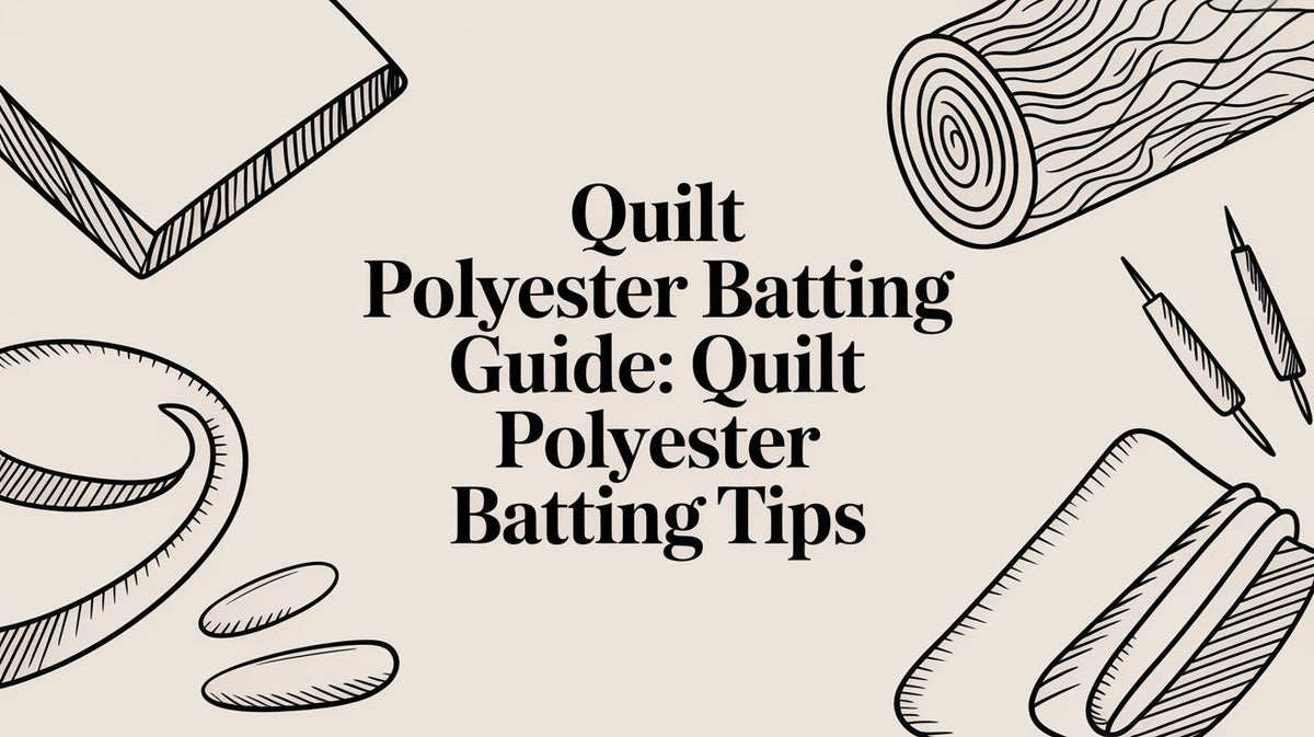 Quilt Polyester Batting Guide: quilt polyester batting Tips