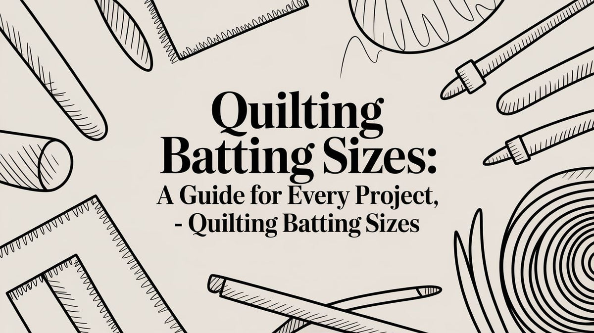 Quilting Batting Sizes: A Guide for Every Project - quilting batting sizes