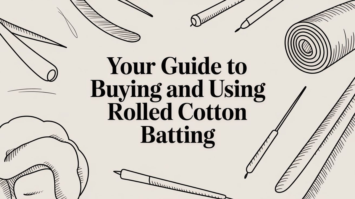 Your Guide to Buying and Using Rolled Cotton Batting