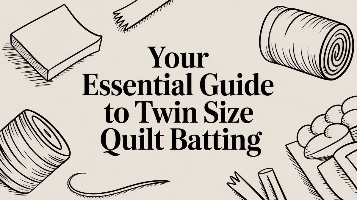 Your Essential Guide to Twin Size Quilt Batting