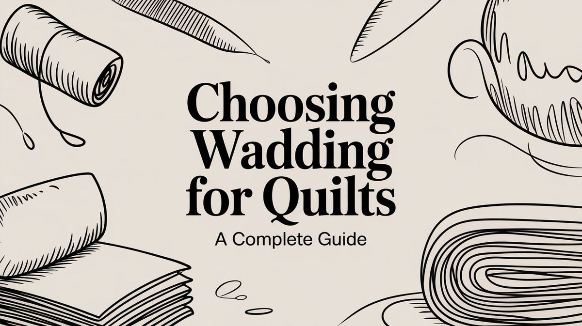 Choosing Wadding for Quilts A Complete Guide