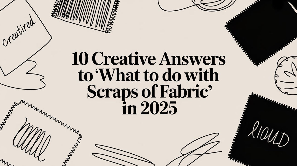 10 Creative Answers to 'What to Do With Scraps of Fabric' in 2025