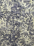 BB Faux Finish Daisies Silver Chrome