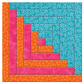 AccuQuilt GO! Log Cabin 12" Finished