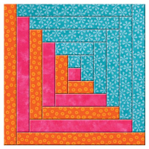 AccuQuilt GO! Log Cabin 12" Finished