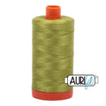 1147 Light Leaf Green Aurifil Cotton 50wt Large Spool
