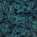 IB  Pinecones-Teal Seaweed