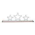 12in Three Stars Fabric Holder