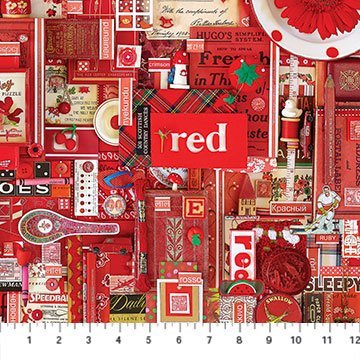 NC Color  Collage Red