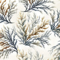 Coral Neutral Coastal Cotton Wideback Fabric per yard