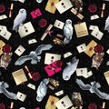 BE Harry Potter Owl Postal Service Black
