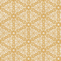 Pismo Mango/Ivory Ground Works Cotton 44"/45" Fabric Per Yard
