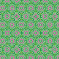 Medallions Grass Cheeto's World Cotton 44"/45" Fabric Per Yard
