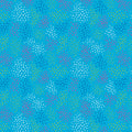 Ditsy Dots Teal Cheeto's World Cotton 44"/45" Fabric Per Yard