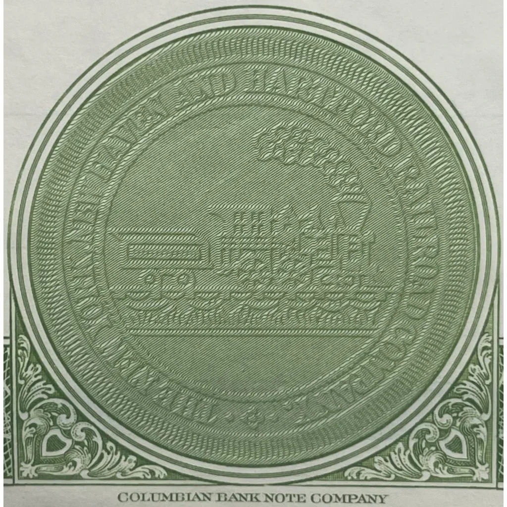 1953 New York New Haven & Hartford Railroad $1000 Gold Bond w/ Coupons 🚂