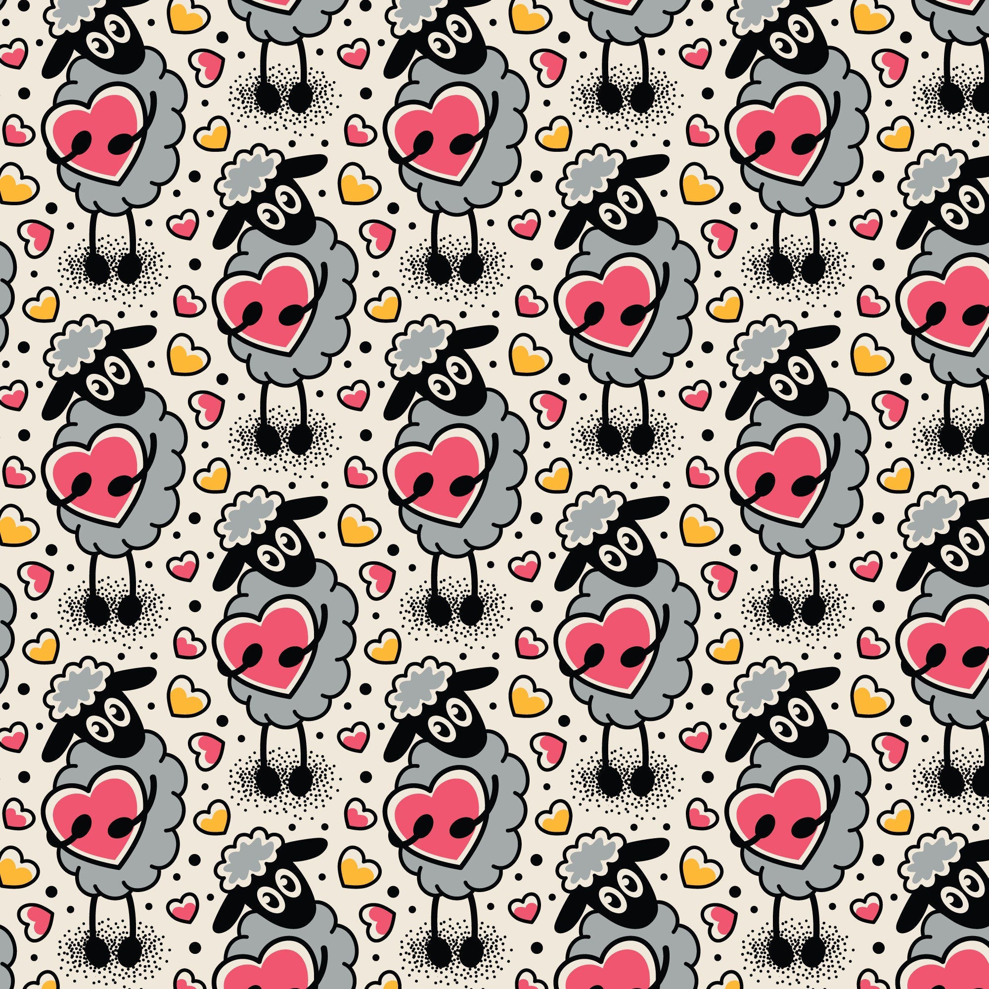 Love Letters Love Ink 3381 Cotton 44”/45” Fabric Per Yard