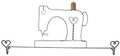 22in Sewing Machine Fabric Holder