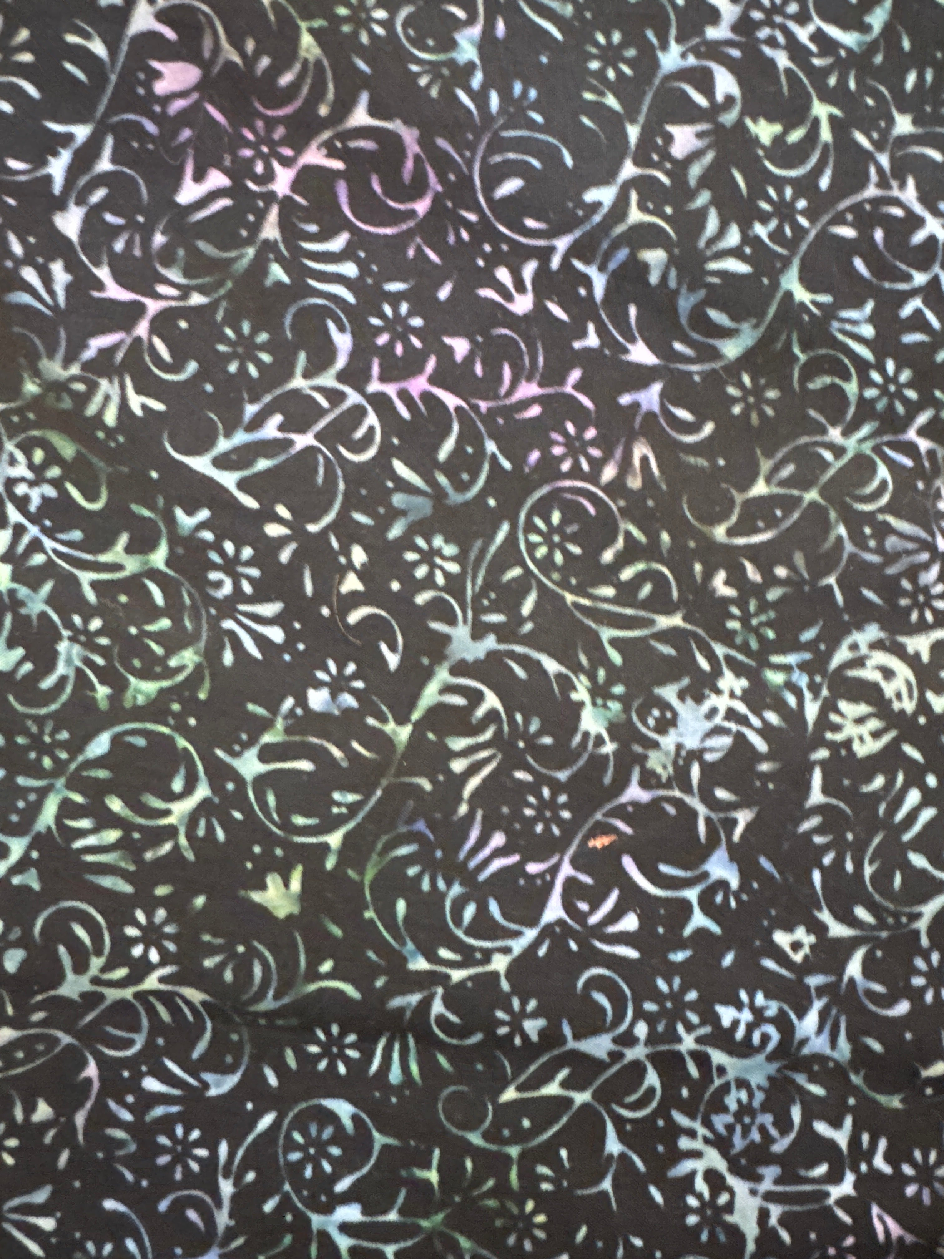 HO Small Floral Design Black