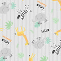 WL Grey Animal Toss Hello Sunbeam