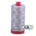 2605 Grey Aurifil Cotton 12 WT Large Spool