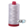 2615 Aluminium Aurifil Cotton 12 WT Large Spool