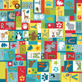 BL A to Zoo 2648-75 Turquoise