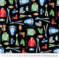 NC Winter Sports Ski Equipment Black Multi