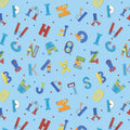 WL Sky Blue Alphabet
