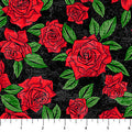 NC Red Roses Black Multi