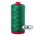 2870 Green Aurifil Cotton 12 WT Large Spool