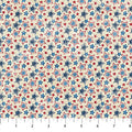 Multi Cream Star Toss American Heartland Cotton 44"/45" Fabric Per Yard