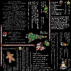 QT A Steampunk Christmas RECIPES  Black
