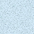 QT Light Blue Scroll WINTER SOLSTICE