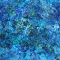 QT 2X BRUSH POLY KNIT - EARTHSCAPES - BLUE
