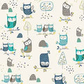 QT What A Hoot Perched Owls