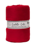 3 Yard Cuddle 110" Cut - Cardinal