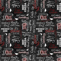 WL Time For Hot Cocoa 30526 913 Black Word Toss