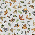 QT DINOROARS!  Dino Heads & Ferns