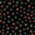 QT Santa's Workshop Stars Black
