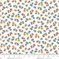 Cream Mushrooms Cotton 44"/45" Fabric Per Yard