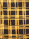 CW Living The Dream Orange Plaid