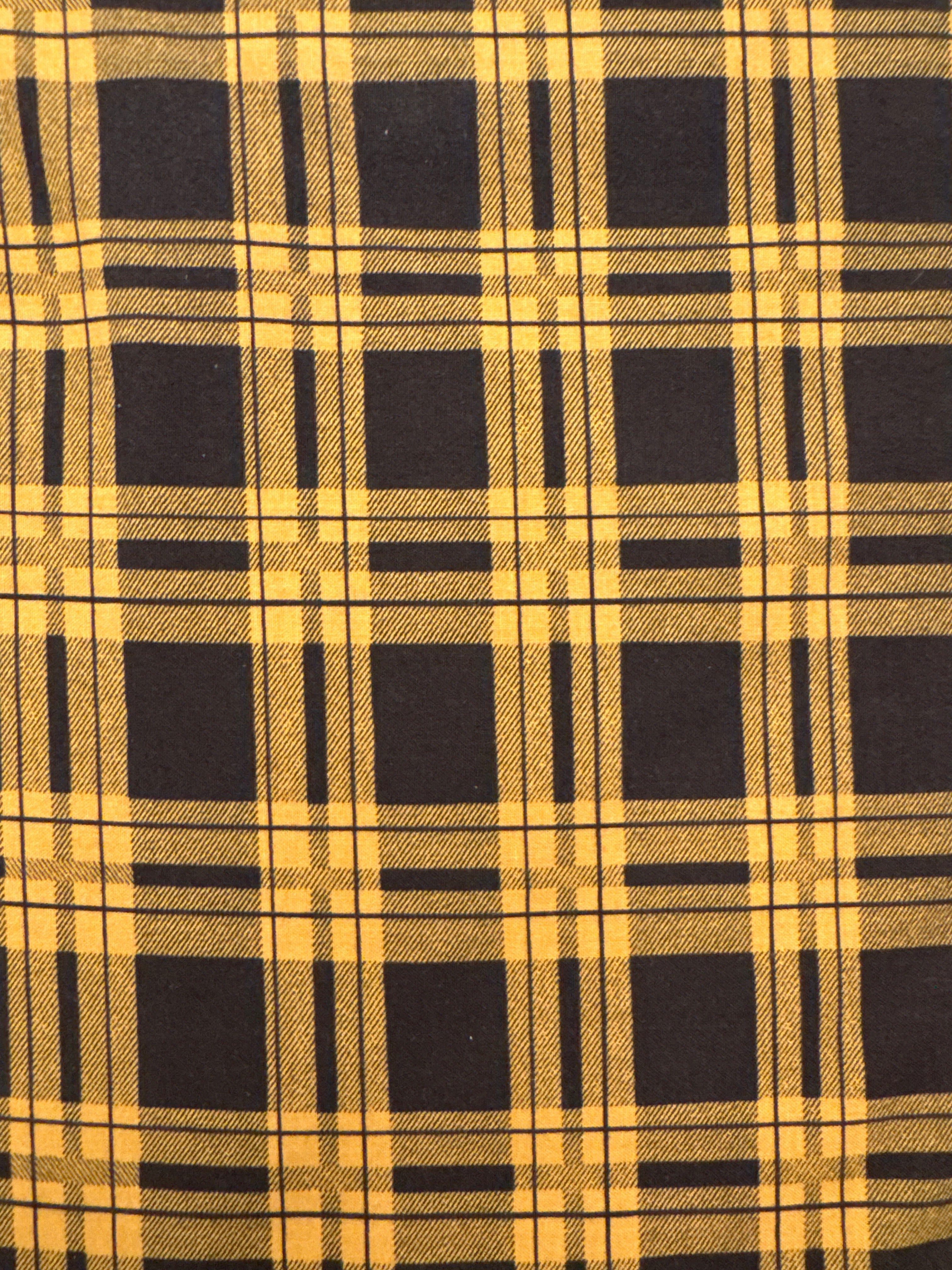 CW Living The Dream Orange Plaid